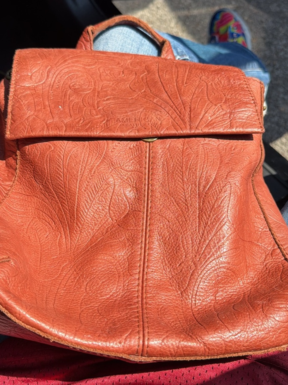 Vintage American leather company